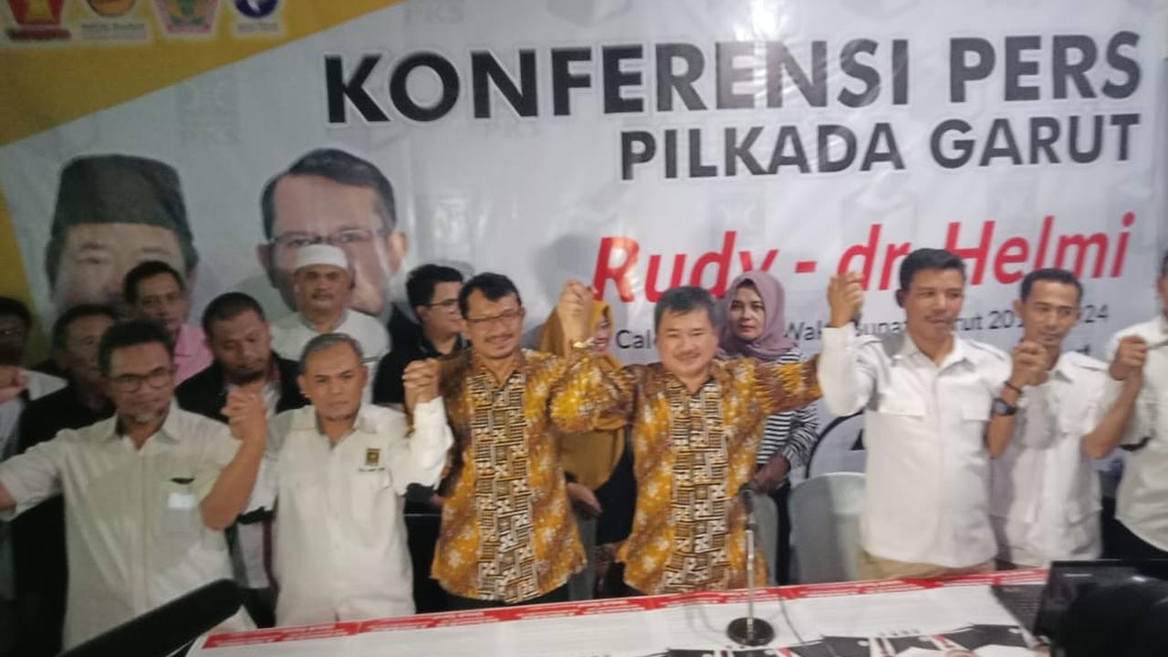 Pasangan incumben Rudy Gunawan - Helmi Budiman