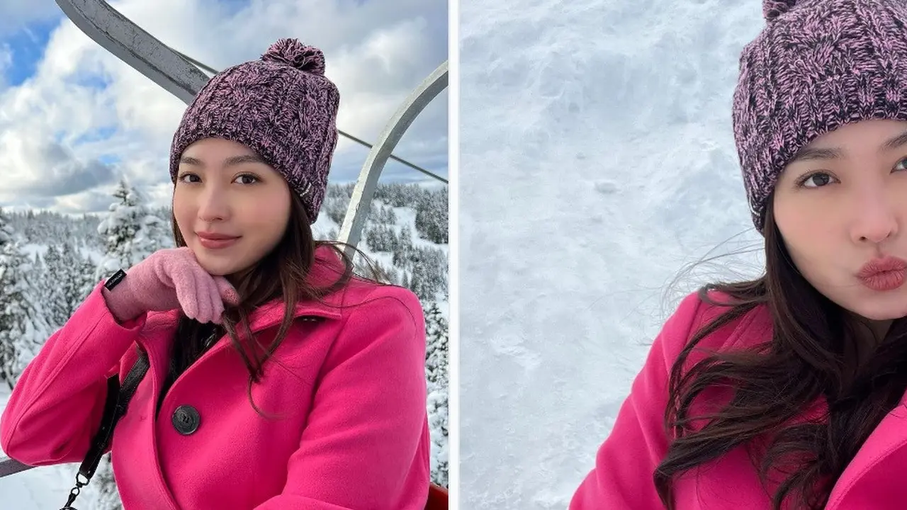 Natasha WIlona liburan akhir tahun 2021 di Turki