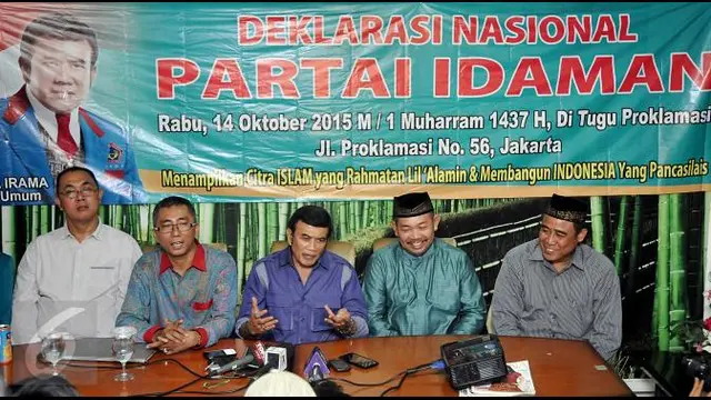 News Flash: Dengan Berdendang Rhoma Irama Deklarasikan Partai Idaman