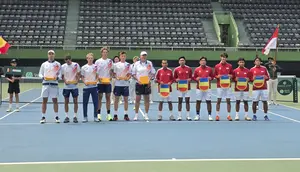 Indonesia Beri Perlawanan Sengit pada Rumania di Hari Pertama Piala Davis 202