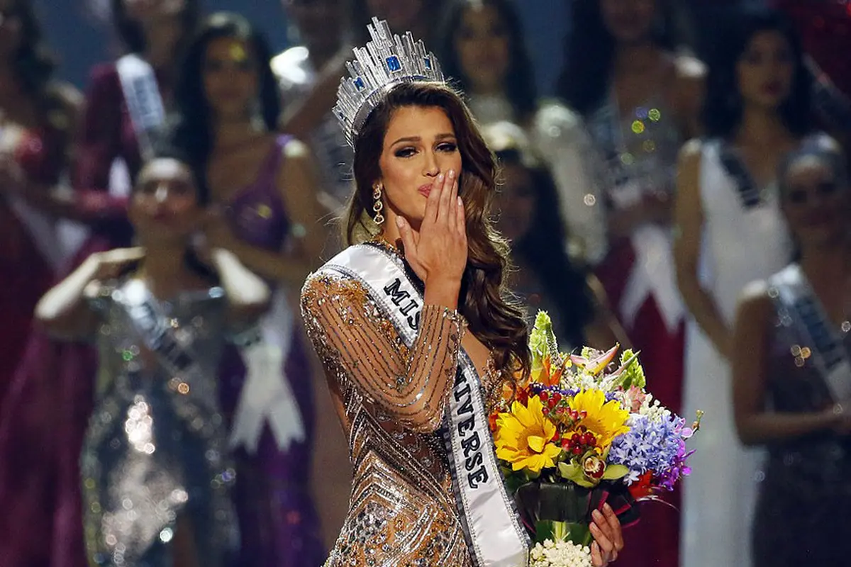 Iris Mittenaere, Miss Universe 2016. (Foto: Dailymail)