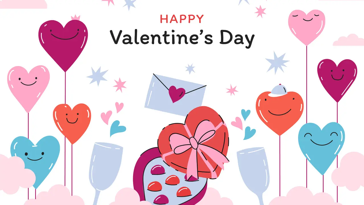 Ilustrasi Hari Valentine