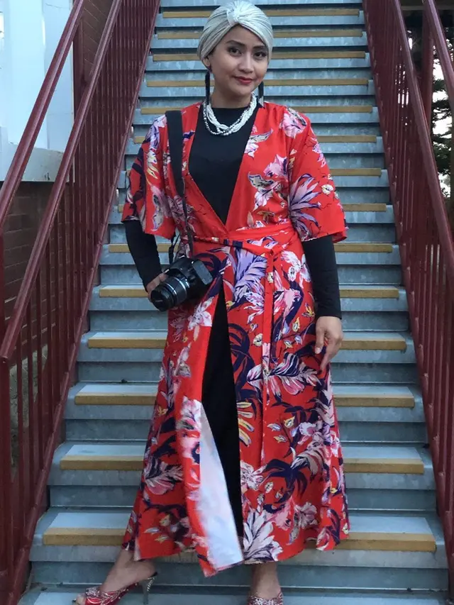 6 Potret Terbaru Sindy Dewiana, Pemeran Saras 008 yang Kini Jadi Pelatih Senam