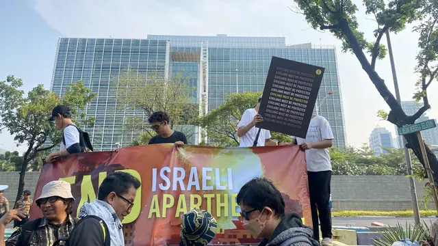 Amnesty International Indonesia Gelar Aksi Solidaritas Hentikan Serangan di Gaza
