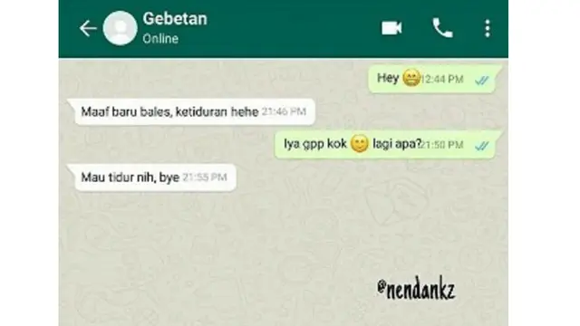 6 Chat Gebetan Bilang 'Maaf Baru Balas' Ini Akhirnya Bikin Nyesek