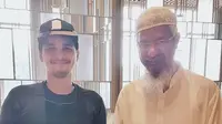 Mario Irwinsyah dan Zakir Naik [foto: www.instagram.com/marioirwinsyah]