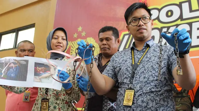 Hasil tes urine menyatakan ibu kandung korban positif memakai narkoba (Liputan6.com/Rino Abonita)