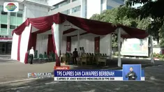 Tempat pemilihan suara Joko Widodo dan Sandiaga Uno masih terus berbenah.