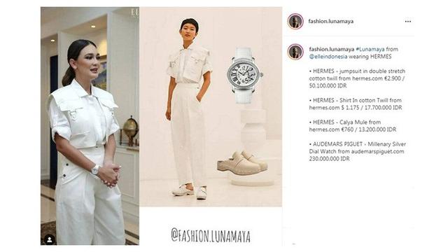 6 Outfit Luna Maya Ini Ditaksir Capai Miliaran Rupiah, Stylish Banget