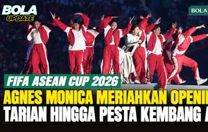 Agnes Monica Meriahkan Opening Ceremony FIFA ASEAN Cup 2026 di SUGBK, Ada Tarian hingga Pesta Kembang Api
