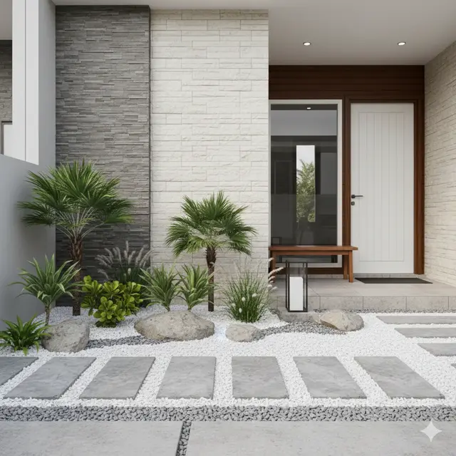 Model Dekorasi Depan Rumah Minimalis