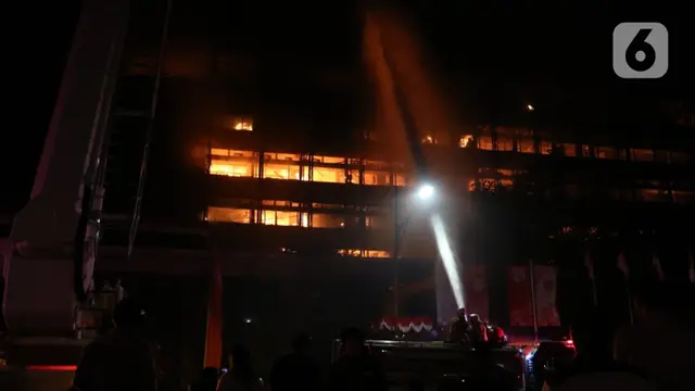 Gedung Kejaksaan Agung Terbakar