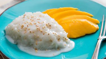 Resep Cara Membuat Saus Santan Kental Mango Sticky Rice Lifestyle Fimela Com
