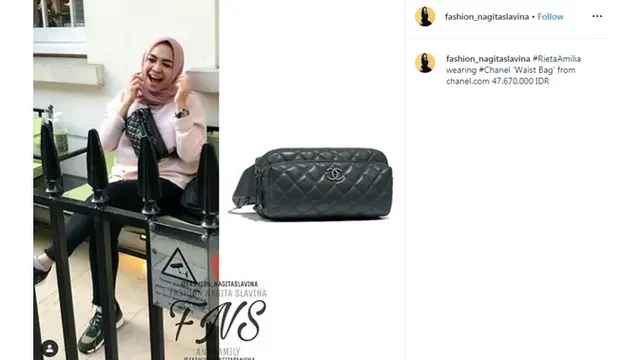 Harga 7 Koleksi Tas Mewah Rieta Amilia, Tak Kalah Fantastis dari Nagita Slavina