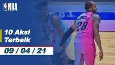 Berita Video 10 Aksi Terbaik NBA 9 April 2021, Slam Dunk Keren Victor Oladipo