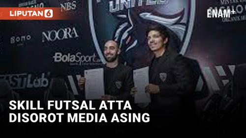 VIDEO: Bangga! Media Asing Sorot Skill Futsal Atta Halilintar