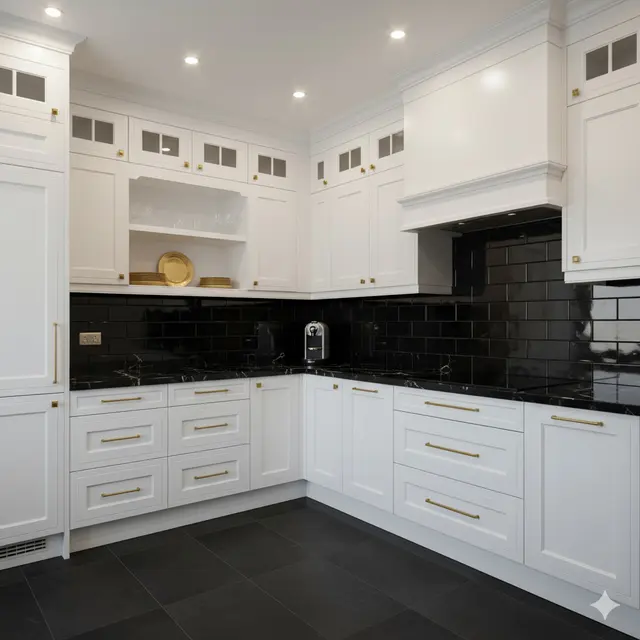 Inspirasi Dapur Klasik Sederhana untuk Keluarga Muda. Gemini