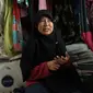 Syafria Ningsih, pengusaha busana muslim asal Medan, Sumatera Utara, yang sukses jualan online di Bukalapak. Liputan6.com/Iskandar