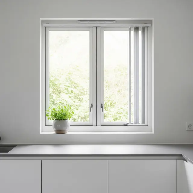 Model Jendela Dapur Minimalis (Image by Gemini AI)