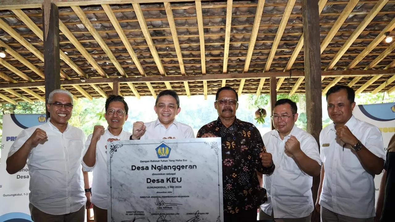 Sukses Kelola Dana Desa, Kemenkeu Resmikan Nglanggeran sebagai Desa Keuangan Pertama di Indonesia
