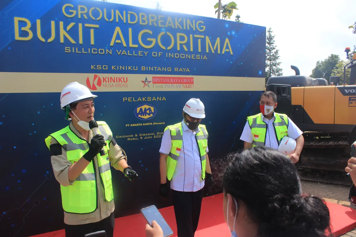 Proyek Bukit Algoritma di Sukabumi resmi dimulai
