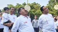 6 Momen Seru Pejabat Negara Saat Gathering Keluarga Kabinet Kerja di Istana