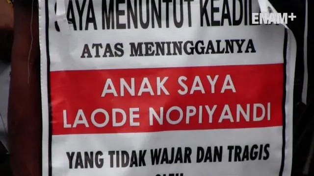 Keluarga Laode Nopiyandi korban penangkapan oknum BNNP yang tewas, menuntut keadilan, keluarga datangi polres Samarinda 