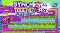 Lineup Synchronize 2024. [Foto: Synchronize]