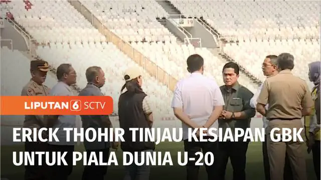 Ketua Umum PSSI, Erick Thohir meminta tidak ada lagi kegiatan apapun di Stadion Utama GBK usai konser BLACKPINK, sebagai persiapan menuju Piala Dunia U-20 2023. Sementara itu Indonesia Entertainment Group menggelar sosialisasi Piala Dunia U-20 yang d...