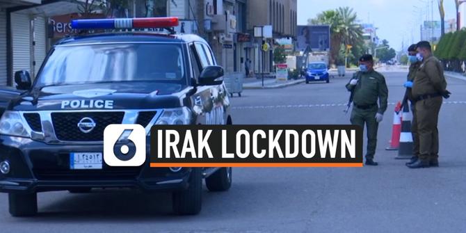 VIDEO: Irak Berlakukan Lockdown Selama 7 Hari
