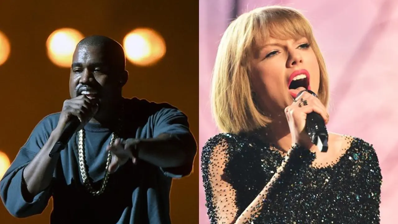 [Bintang] Kanye West & Taylor Swift