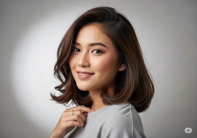 4. Textured Lob (Long Bob)