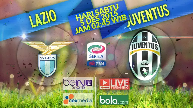 Lazio vs Juventus (Bola.com/Samsul Hadi)