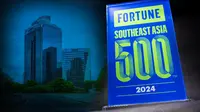 Prestasi tersebut tercatat dalam Fortune Southeast Asia 500 yang dinilai berdasarkan revenue, profit dan aset versi media ekonomi terkemuka dunia, Fortune/Istimewa.