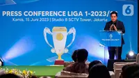 BRI Liga 1 2023/2024 Resmi Diluncurkan, Ketum PSSI Erick Thohir Ungkap Sederet Terobosan Baru