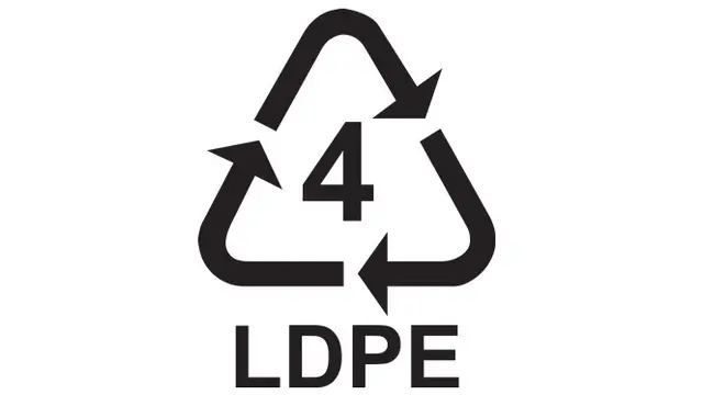 Angka 4 (LDPE)