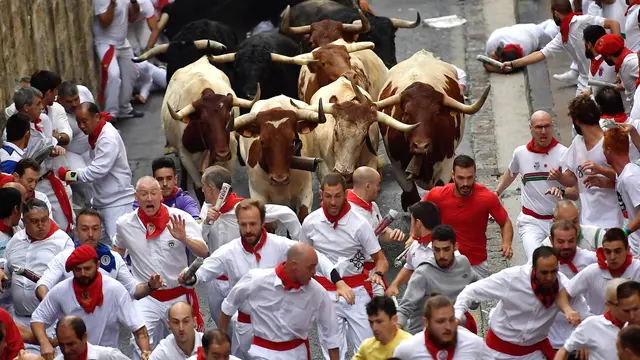 Bertaruh Nyawa dalam Festival San Fermin di Spanyol