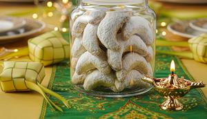 Ilustrasi Kue Putri Salju. (Foto: AI)