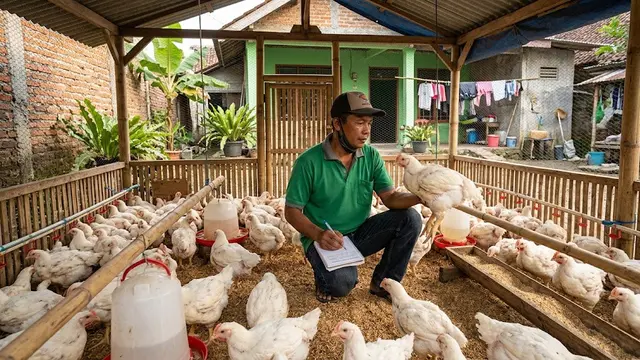 Cara Ternak Ayam Pedaging Panen 30 Hari, Kunci Pertumbuhan Cepat dan Optimal