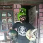 gung's helm retro buat helm bertema unik