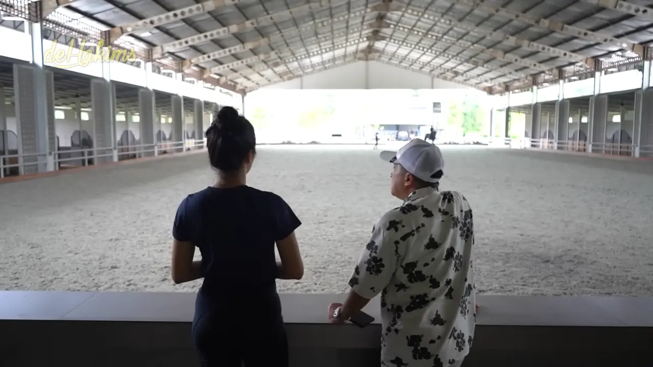 Potret Stable Kuda Nabila Syakieb