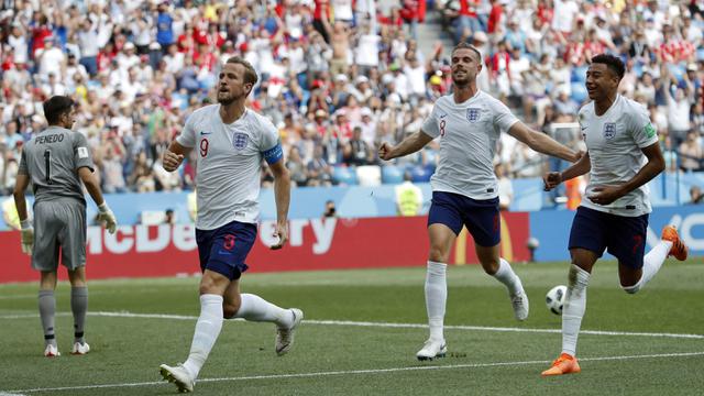 FOTO: Harry Kane Hattrick, Inggris 6 Kali Bobol Gawang Panama