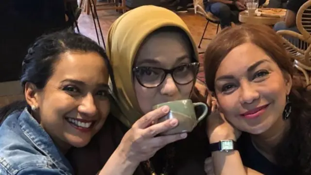 Soraya Haque, Marissa Haque, dan Shahnaz Haque (Instagram/@shahnaz.haque)