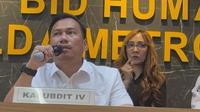 Kasubdit IV Ditres Siber Polda Metro Jaya AKBP Herman Edco Wijaya Simbolon. (Foto: Liputan6.com/Ady Anugrahadi).