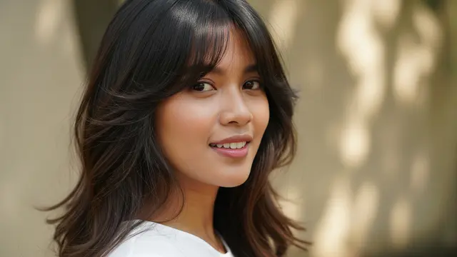 Model Rambut Pendek Wanita di Bawah Bahu
