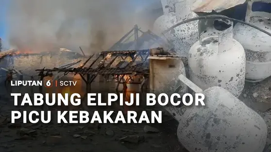 Tabung Elpiji Bocor Picu Kebakaran