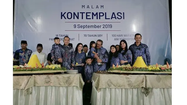 6 Momen Spesial Ulang Tahun SBY Sekaligus 100 Hari Wafatnya Ani Yudhoyono