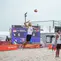 Pasangan voli pantai putra Indonesia, Bintang Akbar/Sofyan Rachman Efendi beraksi di Asian Games 2026 (Dok NOC Indonesia)