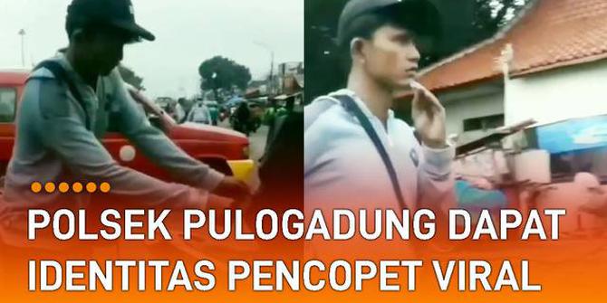 VIDEO: Sering Beraksi, Polsek Pulogadung Dapatkan Identitas Pencopet Viral