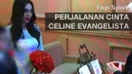Celine Evangelista memiliki kisah asmara dengan beberapa pria